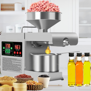 Máy Ép Dầu Công Nghiệp Công Suất Lớn K99I– KAW HOME, Ép Đậu Phộng, Mè, Hướng Dương, Thép Inox Bền Bỉ, Ép Nóng/Lạnh Đa Dạng