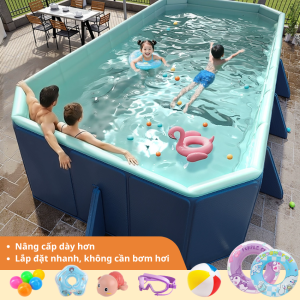 Bể bơi gấp gọn 3m KAW HOME – Siêu rộng rãi, phù hợp sân vườn, gấp gọn khi cất giữ