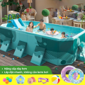 Bể bơi không cần bơm hơi 2m6 KAW HOME – Kích thước lớn, tạo giây phút thư giãn cho gia đình nhỏ
