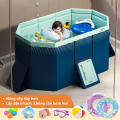 Bể bơi gấp gọn 1m6 KAW HOME – Bể phao mini cho bé, dễ gập, tiết kiệm diện tích