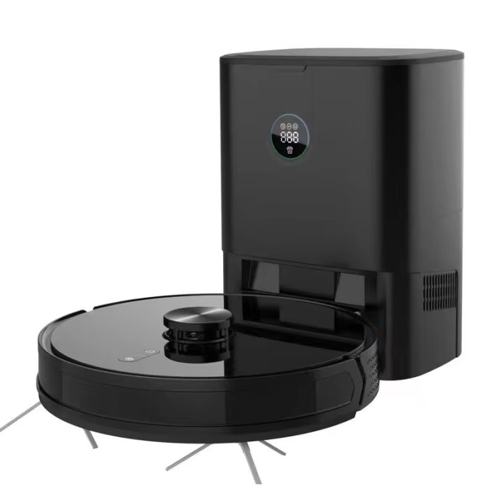 Robot Hút Bụi Thông Minh KAW 281X – Phiên Bản Cao Cấp Nhất | Lực hút 4000Pa, Định Vị LDS, Tự Động Đổ Rác, Vận Hành Êm Ái