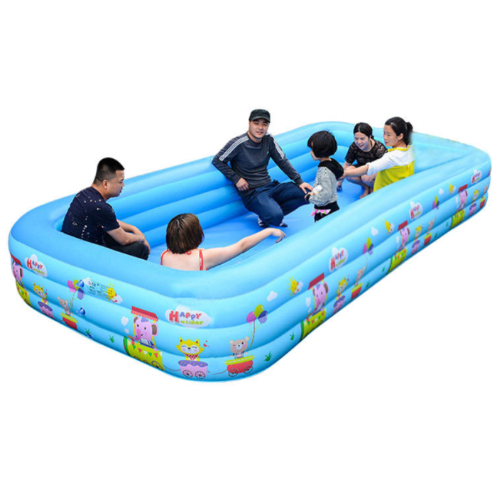 Bể bơi không cần bơm hơi 3m KAW HOME – Gấp Gọn Nhanh, phù hợp cho đại gia đình vui chơi