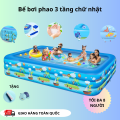 Bể bơi không cần bơm hơi 3m KAW HOME – Gấp Gọn Nhanh, phù hợp cho đại gia đình vui chơi