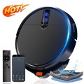 Robot hút bụi lau nhà thông minh K233Z - KAW HOME – Lực hút mạnh, tự sạc, điều khiển qua App, cảm biến chống va chạm
