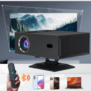 Máy Chiếu KAW MC036 – Độ Phân Giải 4K, Hỗ Trợ Android TV, Âm Thanh Stereo, Hình Ảnh Sắc Nét Cho Rạp Phim Tại Gia