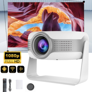 Máy chiếu KAW T269 Pro – Độ phân giải 4K, Hỗ trợ WiFi, Bluetooth, Hình ảnh siêu nét cho rạp phim tại gia