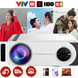 Máy chiếu Mini KAW K850, Hệ điều hành Android mới nhất, Kết nối máy tính, điện thoại