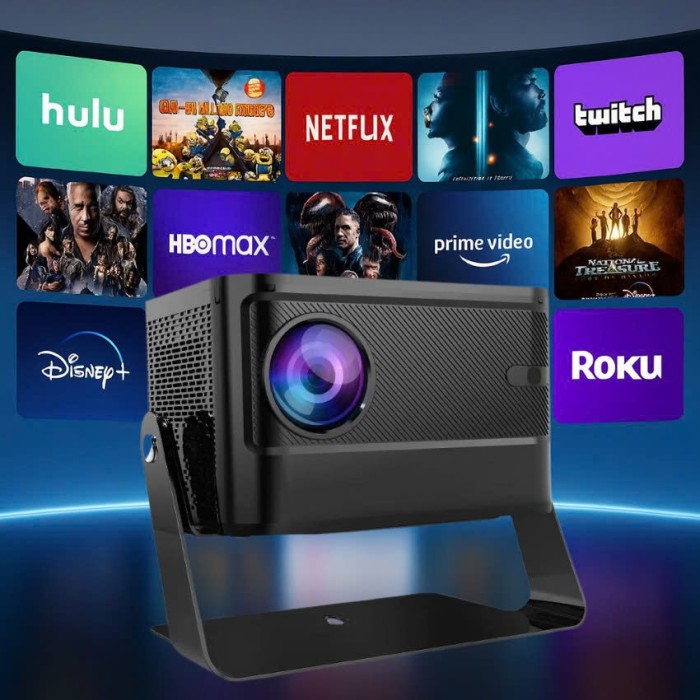 Máy chiếu KAW K680 – Giải trí & Làm việc tiện lợi, hình ảnh Full HD sắc nét