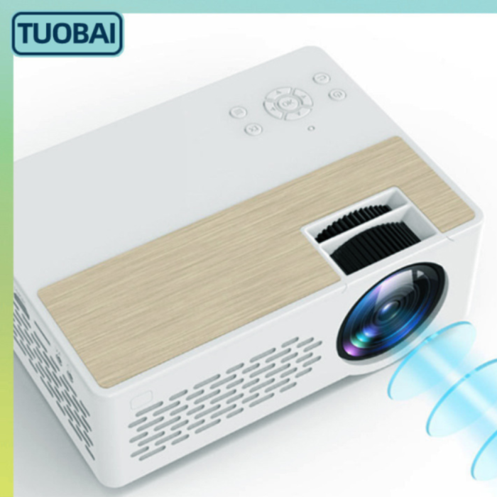 Máy Chiếu Di Động J12 Full HD 5000 Lumens - Hình Ảnh Sắc Nét, Tiện Lợi Mang Theo