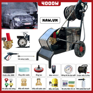 Máy rửa xe cao áp KAW K4000, Máy rửa xe công nghiệp, Sức mạnh làm sạch vượt trội