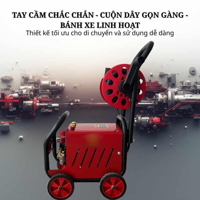 Máy Rửa Xe KAW K-3500X ExtraWash Công Suất Lớn, Động Cơ Bền Bỉ