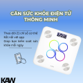 Cân Điện Tử KAW K21, Kết Nối App - Theo Dõi Mỡ & BMI