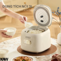 Nồi Cơm Điện Tử KAW Smart Rice 3L - Đa Năng 8 Chế Độ, Lòng Nồi Inox 304 Cao Cấp