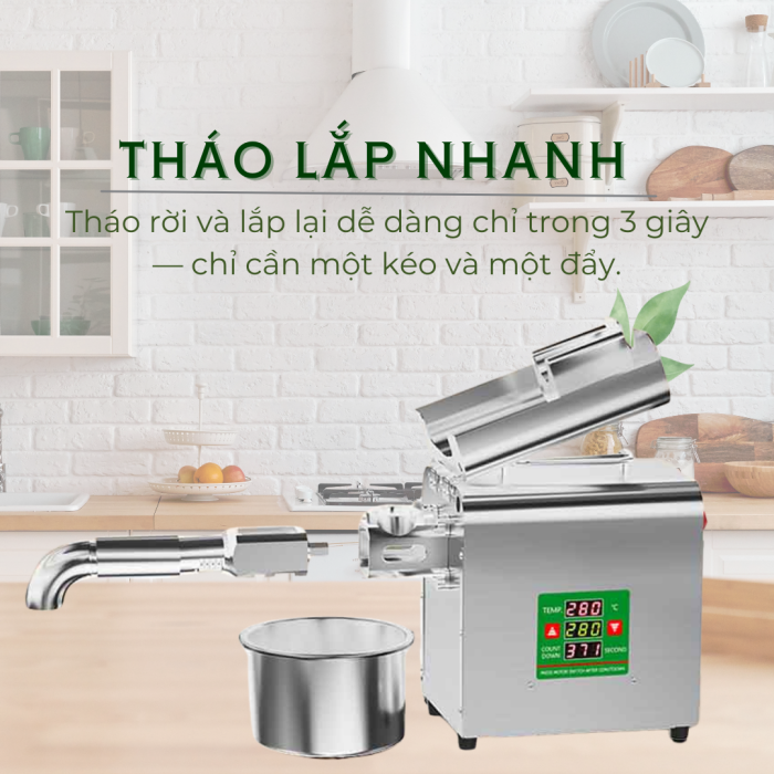 Máy Ép Dầu KAW Artisan Series 9 - Ép Nóng Lạnh, Tùy Chỉnh Nhiệt Độ, Giữ Trọn Dưỡng Chất