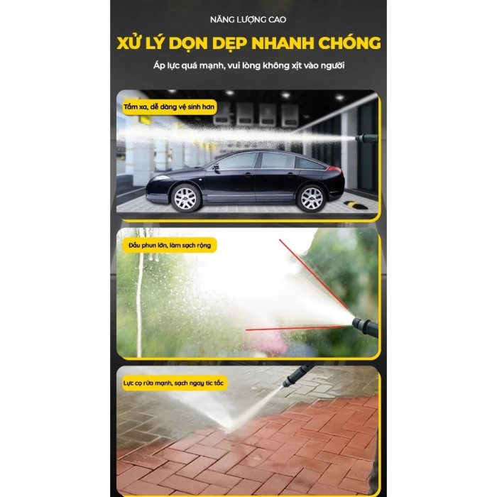 MÁY RỬA XE ÁP LỰC CAO KAW 333K – CÔNG SUẤT 3000W