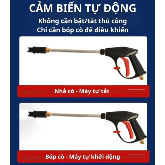 Máy Rửa Xe KAW K-3500X ExtraWash Công Suất Lớn, Động Cơ Bền Bỉ copy