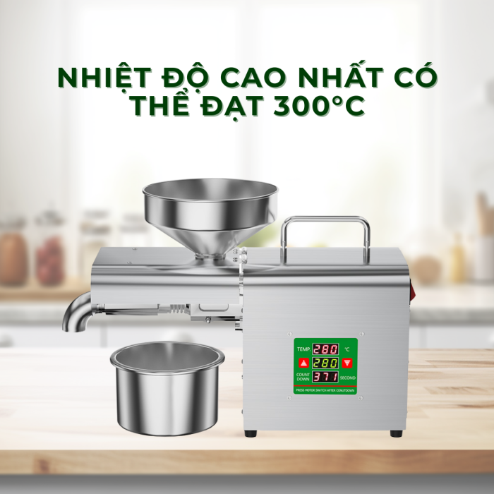 Máy Ép Dầu KAW Artisan Series 9 - Ép Nóng Lạnh, Tùy Chỉnh Nhiệt Độ, Giữ Trọn Dưỡng Chất