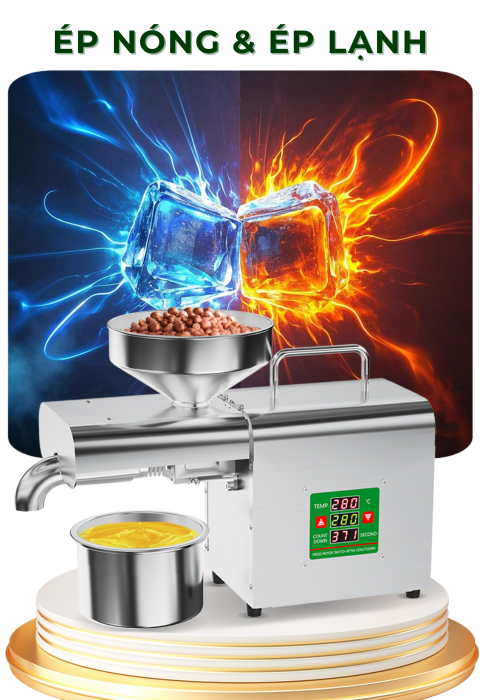 Máy Ép Dầu KAW Artisan Series 9 - Ép Nóng Lạnh, Tùy Chỉnh Nhiệt Độ, Giữ Trọn Dưỡng Chất
