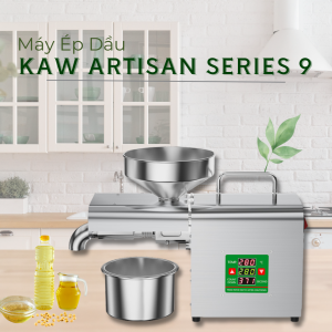 Máy Ép Dầu KAW Artisan Series 9 - Ép Nóng Lạnh, Tùy Chỉnh Nhiệt Độ, Giữ Trọn Dưỡng Chất