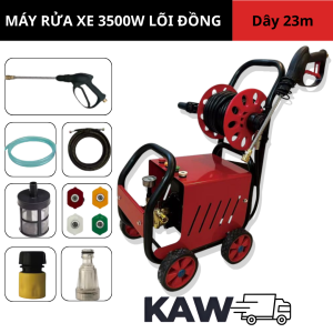 Máy Rửa Xe KAW K-3500X ExtraWash Công Suất Lớn, Động Cơ Bền Bỉ