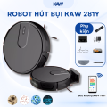 Robot Hút Bụi Lau Nhà KAW Smart 281Y – Hút & Lau 2 Trong 1, App Điều Khiển