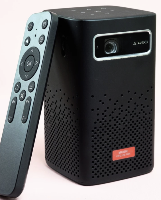 Máy Chiếu Mini KAW SKY 009 MAX – DLP 400 ANSI, 1080P, Pin 8000mAh, Android 9.0, Chiếu Ngoài Trời – Hỗ Trợ 4K