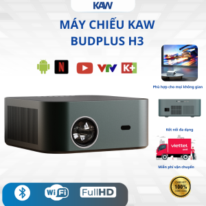 Máy Chiếu KAW Budplus H3 1080P – 600 ANSI, Android 9.0