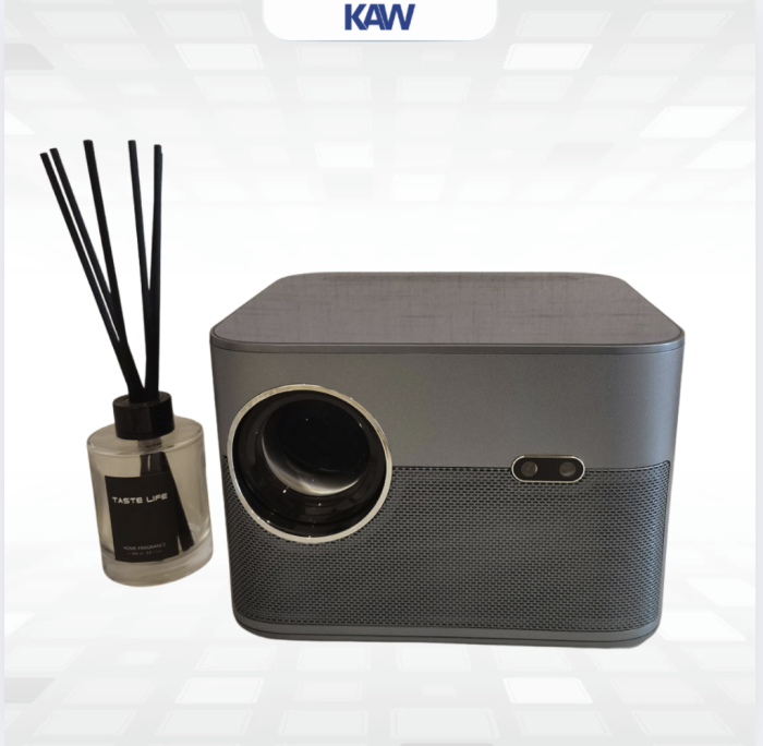 Máy Chiếu KAW MC035 – Full HD 1080P, Android, Loa HIFI 10W, 650 Lumens, Short Throw