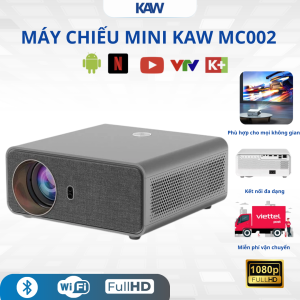 Máy Chiếu Mini KAW MC002 – Full HD 1080P, Loa HIFI, Kết Nối HDMI/USB