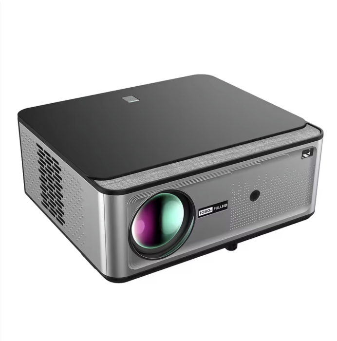 Máy Chiếu Mini Kaw MC013 – Full HD 1080P, 2400 Lumens, Android 12, Hỗ Trợ 4K, Loa HIFI Stereo, Short Throw