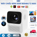 Máy Chiếu Mini KAW Wanbo T2 Max LED 1080P – Short Throw, Loa Tích Hợp