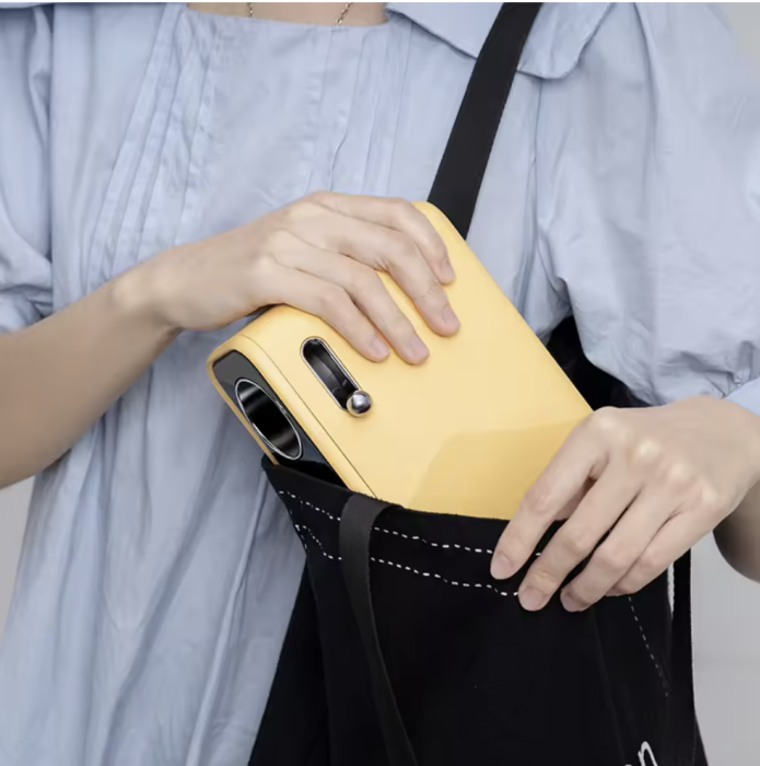 Máy Chiếu Mini KAW Wanbo XS01 – LED 200ANSI, Chiếu Không Dây iOS/Android