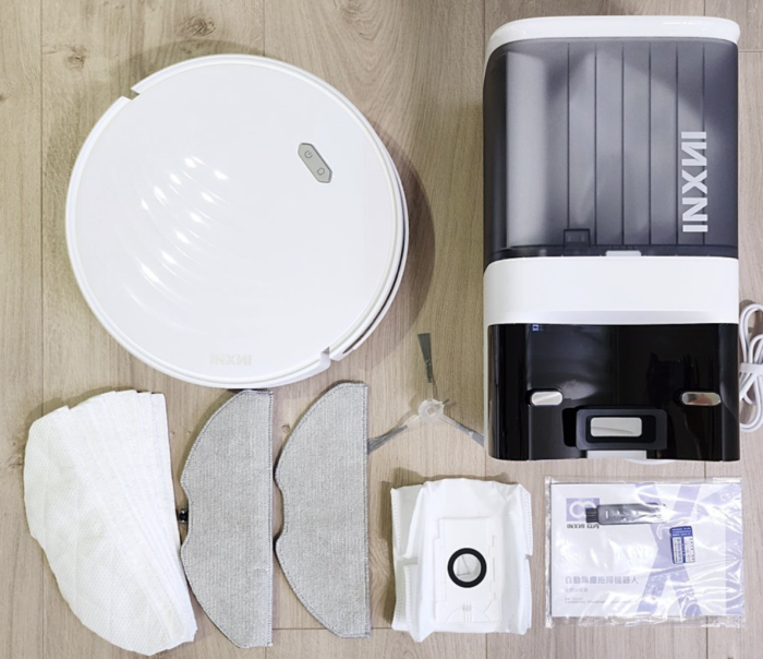 Robot Hút Bụi Lau Nhà KAW 282A – Điều Hướng Ziczac – Tự Động Đổ Rác