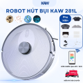 Robot Hút Bụi KAW 281L – Lau Nhà Thông Minh LDS Slam, Điều Khiển App 