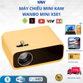 Máy Chiếu Mini KAW Wanbo XS01 – LED 200ANSI, Chiếu Không Dây iOS/Android