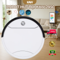 Robot Hút Bụi Tự Sạc KAW 245C – Hút Quét Lau 3 Trong 1, Diệt Khuẩn UV, Điều Khiển Từ Xa