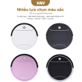 Robot Hút Bụi Tự Sạc KAW 245C – Hút Quét Lau 3 Trong 1, Diệt Khuẩn UV, Điều Khiển Từ Xa