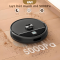 Robot hút bụi tự đổ rác KAW 245A – Lực hút 5000Pa, điều hướng Laser LDS, điều khiển App