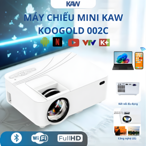 Máy Chiếu Mini KAW Koogold 002C – Công Nghệ LCD, Kết Nối HDMI