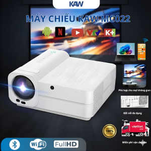 Máy chiếu KAW MC022 – Rạp phim tại nhà, 1080P, Android 12