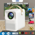Máy Chiếu Mini K550 – Công Nghệ LCD, Kết Nối HDMI, Hỗ Trợ Điện Thoại
