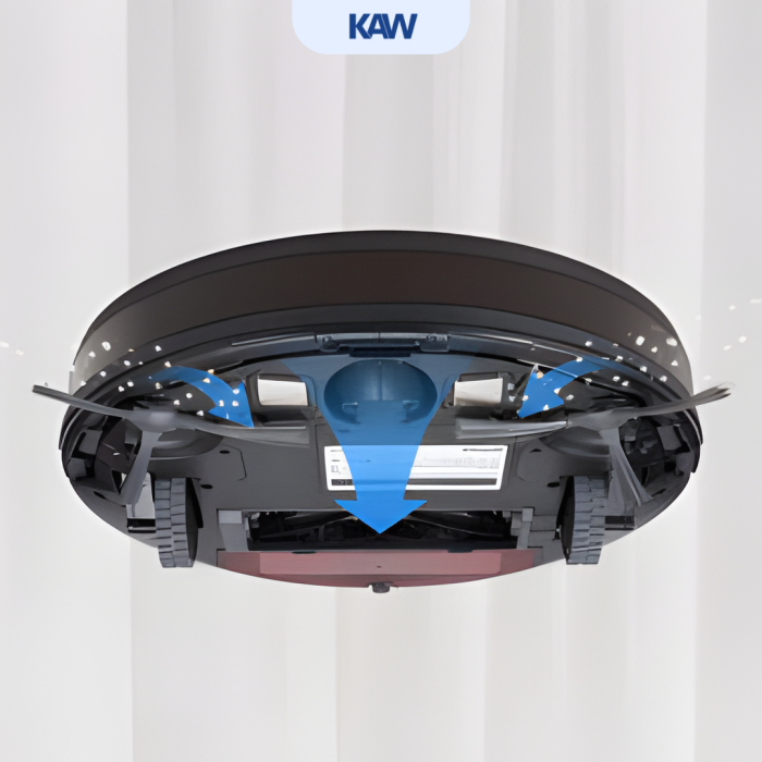Robot hút bụi KAW 246D - Lực hút 1500Pa, chạy 100 phút điều hướng hồng ngoại