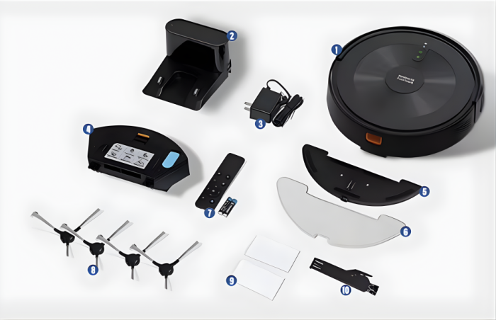 Robot hút bụi lau nhà KAW 246C - Wet & Dry lực hút 5300Pa, điều hướng LDS SLAM