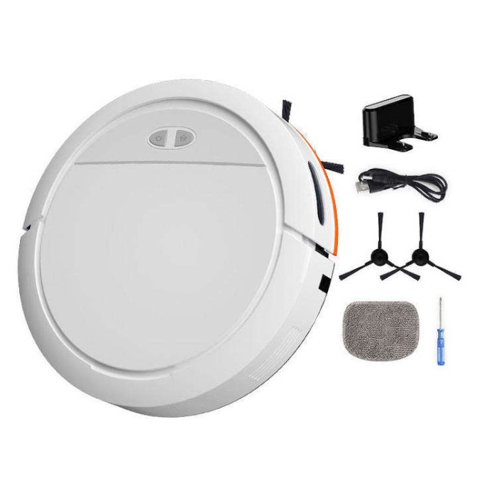 Robot hút bụi lau nhà KAW 247A - Wet & Dry lực hút >2499Pa, điều khiển App