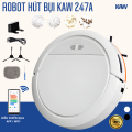Robot hút bụi lau nhà KAW 247A - Wet & Dry lực hút >2499Pa, điều khiển App