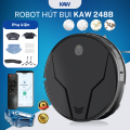 Robot Hút Bụi Lau Nhà KAW 248B – Lực hút 3500Pa, điều khiển Tuya, hút lau 2 trong 1, pin 2600mAh, điều hướng Gyroscope