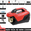 Máy Rửa Xe Cầm Tay KAW TurboWash Mini 2300W - Máy Rửa Xe Gia Đình Nhỏ Gọn, Áp Lực Siêu Mạnh