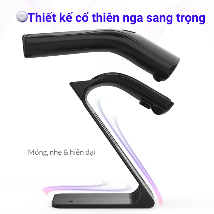 Máy Quét Mã Vạch Không Dây KAW KX-Elite 35377– Máy Quét 2D, QR Code Đa Tia Siêu Nhạy