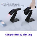 Máy Quét Mã Vạch Không Dây KAW KX-Elite 35377– Máy Quét 2D, QR Code Đa Tia Siêu Nhạy