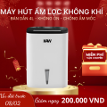 Máy hút ẩm lọc không khí KAW 4L giá rẻ, Giải pháp không khí khô thoáng, trong lành cho gia đình